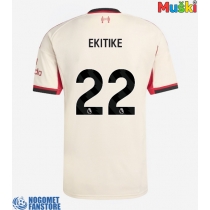 Liverpool Hugo Ekitike #22 Gostujuci Dres 2025-26 Kratak Rukav
